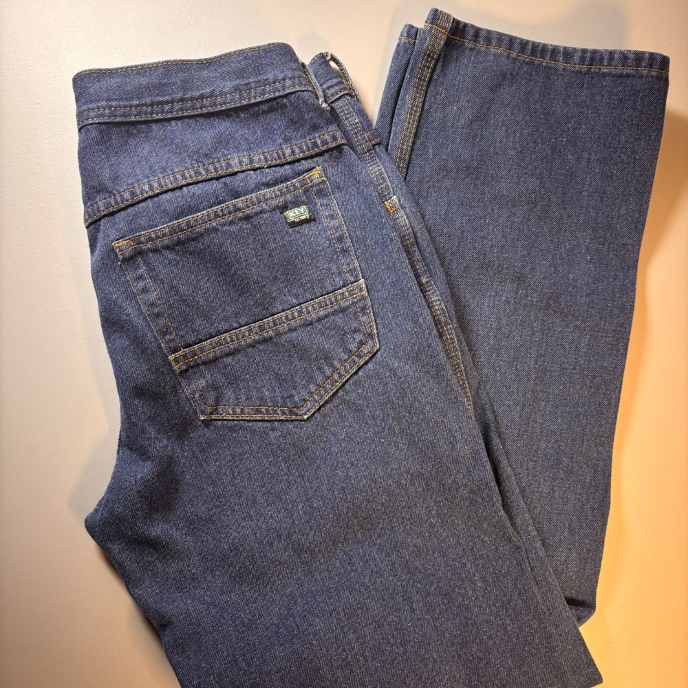 Key Industries Mens Straight Leg‎ Denim Work Jeans Blue FS.1617 32x32